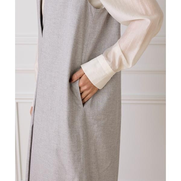 イネド（INED）/《大きいサイズ》コクーンワンピース