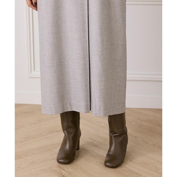 イネド（INED）/《大きいサイズ》コクーンワンピース