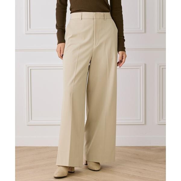 イネド（INED）/《大きいサイズ》セミワイドパンツ