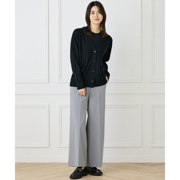 イネド（INED）/《大きいサイズ》セミワイドパンツ