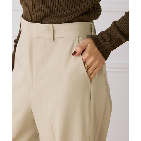 イネド（INED）/《大きいサイズ》セミワイドパンツ