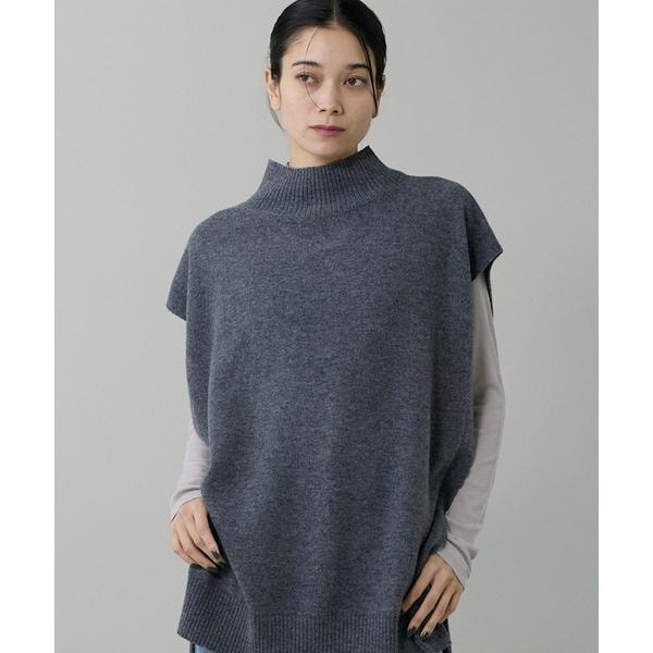 イネド（INED）/《大きいサイズ》ハイネックロングTシャツ