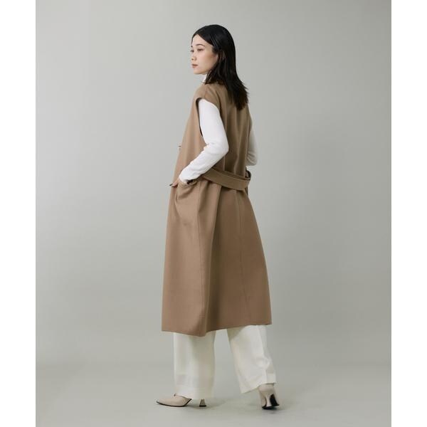 イネド（INED）/《大きいサイズ》リブタートルニット《Cuoo》