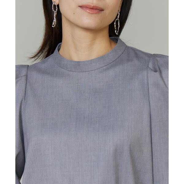 イネド（INED）/《大きいサイズ》盛り袖ブラウス《三尋木奈保コラボ・Oggi12月号掲載》