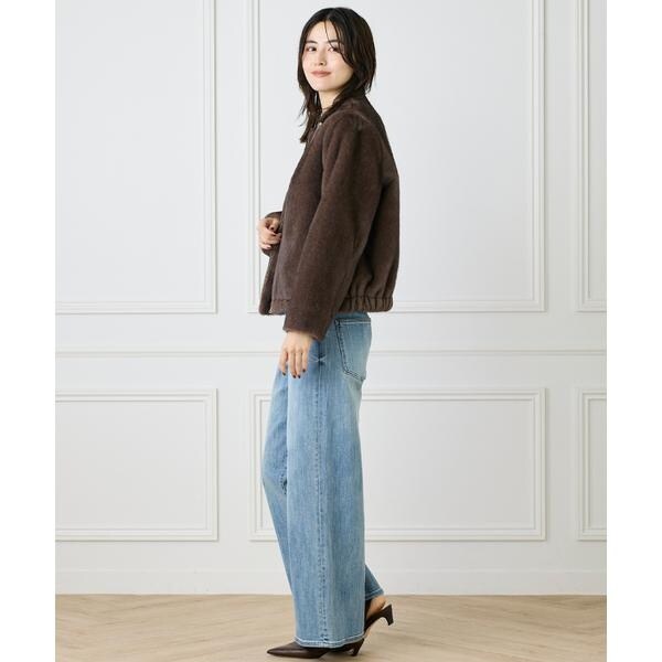 イネド（INED）/《大きいサイズ》エコファーブルゾン