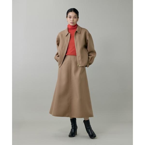 イネド（INED）/《大きいサイズ》ダブルフェイスブルゾン