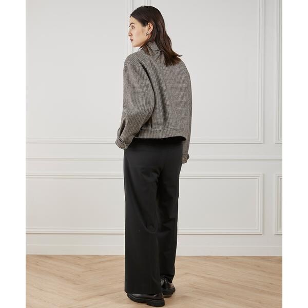 イネド（INED）/《大きいサイズ》ダブルフェイスブルゾン