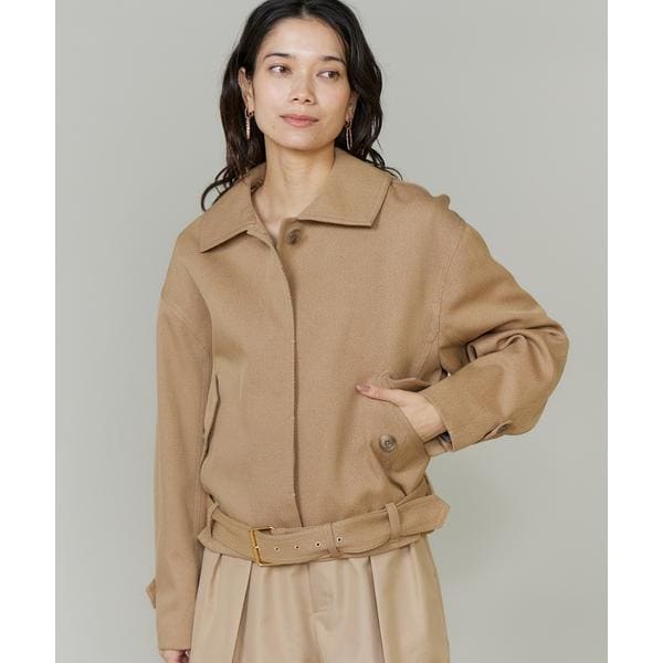 イネド（INED）/《三尋木奈保コラボ・Oggi12月号掲載》カーヴィブルゾン《WEB・POPUP限定カ