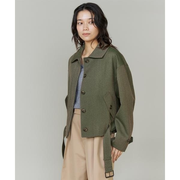 イネド（INED）/《三尋木奈保コラボ・Oggi12月号掲載》カーヴィブルゾン《WEB・POPUP限定カ