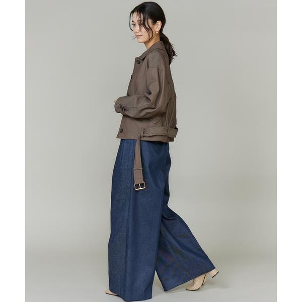 イネド（INED）/《三尋木奈保コラボ・Oggi12月号掲載》カーヴィブルゾン《WEB・POPUP限定カ