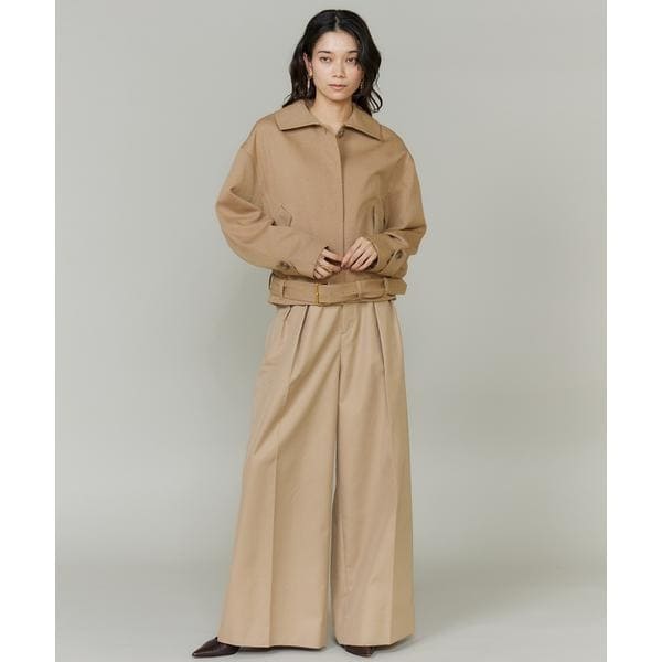 イネド（INED）/《三尋木奈保コラボ・Oggi12月号掲載》カーヴィブルゾン《WEB・POPUP限定カ