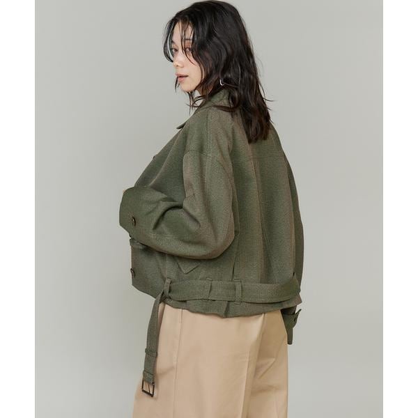 イネド（INED）/《三尋木奈保コラボ・Oggi12月号掲載》カーヴィブルゾン《WEB・POPUP限定カ