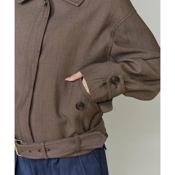 イネド（INED）/《三尋木奈保コラボ・Oggi12月号掲載》カーヴィブルゾン《WEB・POPUP限定カ