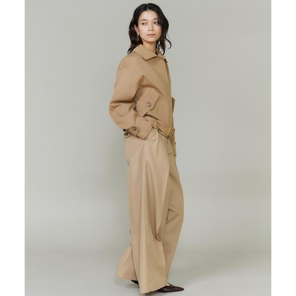 イネド（INED）/《大きいサイズ》カーヴィブルゾン《三尋木奈保コラボ/Oggi12月号掲載/WEB