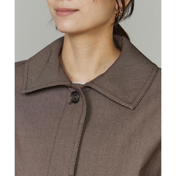 イネド（INED）/《大きいサイズ》カーヴィブルゾン《三尋木奈保コラボ/Oggi12月号掲載/WEB