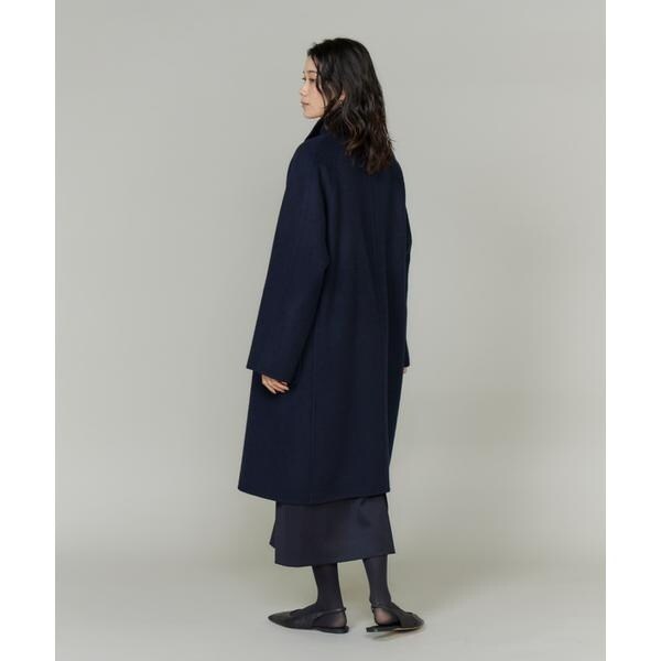 イネド（INED）/《大きいサイズ》スタンドカラーコート