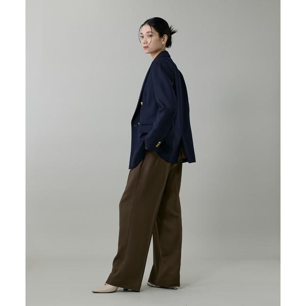 イネド（INED）/《大きいサイズ》定番ダブルブレストジャケット