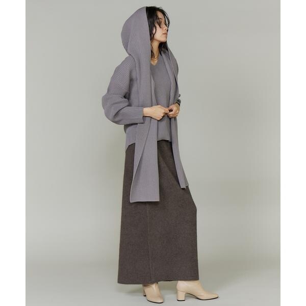 イネド（INED）/フォックスブレンドタイトスカート《YVON》