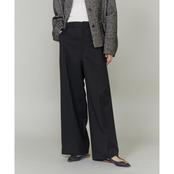 イネド（INED）/《大きいサイズ》セミワイドパンツ