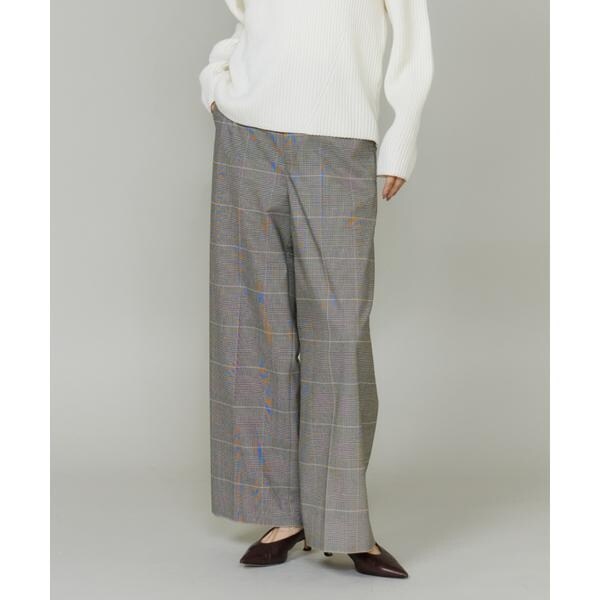 イネド（INED）/《大きいサイズ》セミワイドパンツ