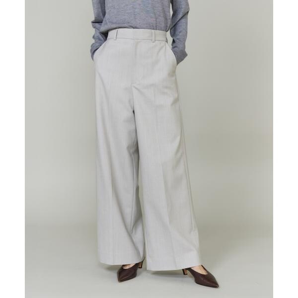 イネド（INED）/《大きいサイズ》セミワイドパンツ