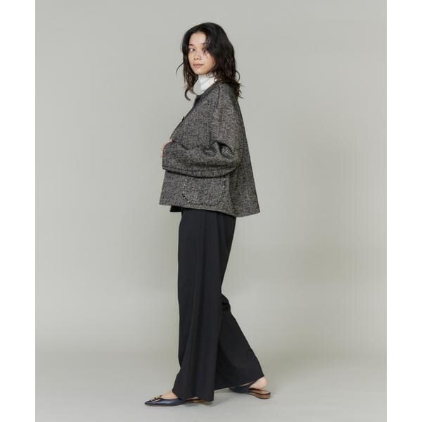 イネド（INED）/《大きいサイズ》セミワイドパンツ