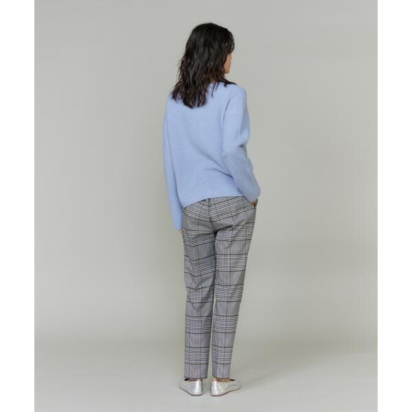 イネド（INED）/《大きいサイズ》チャイニーズラクーンVネックニット