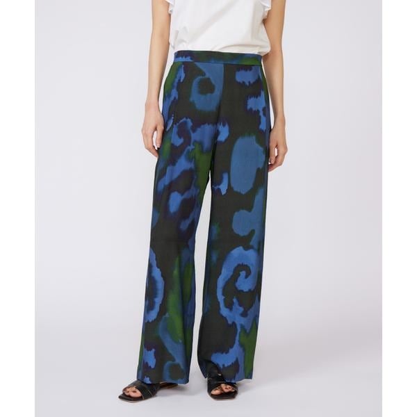 イネド（INED）/《大きいサイズ》プリントパンツ《la veille by SUPERIOR CLOSET》