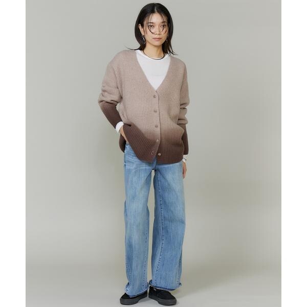 イネド（INED）/グラデーションカーディガン《YVON》