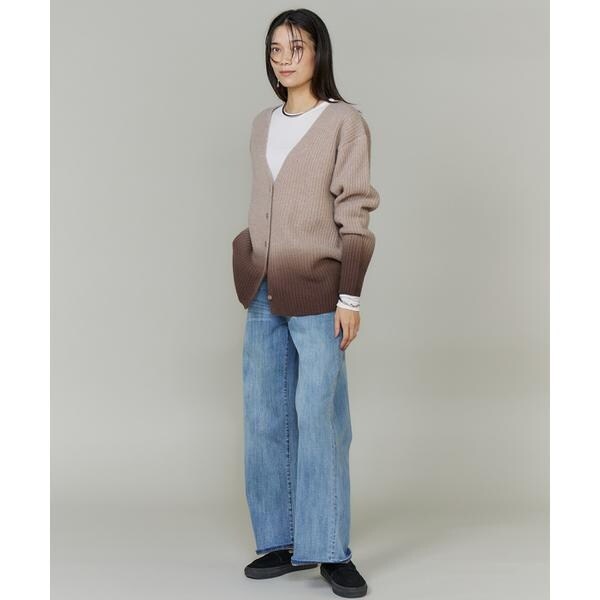 イネド（INED）/グラデーションカーディガン《YVON》