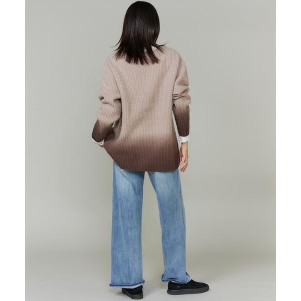 イネド（INED）/グラデーションカーディガン《YVON》