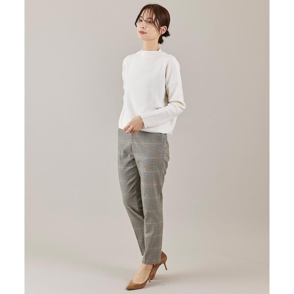 イネド（INED）/《大きいサイズ》モックネックプルオーバー