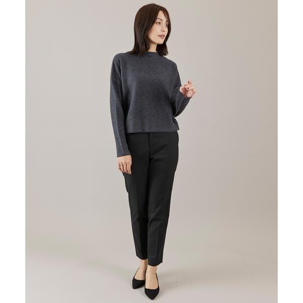 イネド（INED）/《大きいサイズ》モックネックプルオーバー