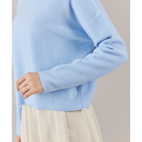 イネド（INED）/《大きいサイズ》モックネックプルオーバー