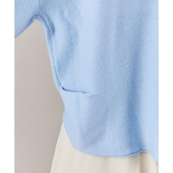 イネド（INED）/《大きいサイズ》モックネックプルオーバー