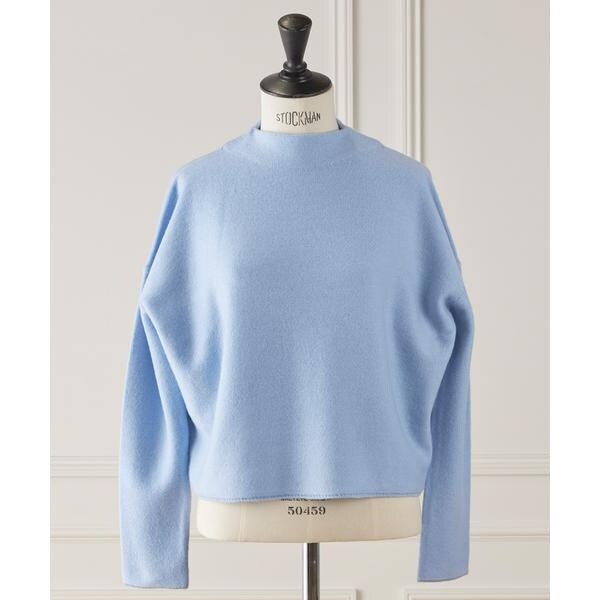 イネド（INED）/《大きいサイズ》モックネックプルオーバー