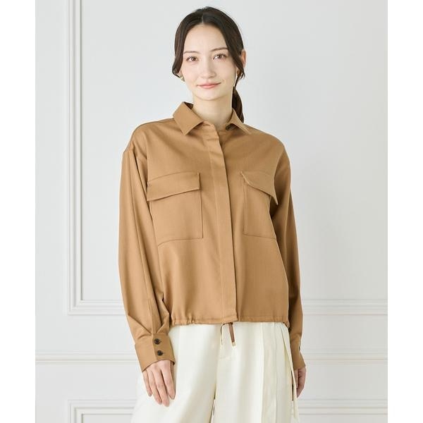 イネド（INED）/《大きいサイズ》2WAYブラウス