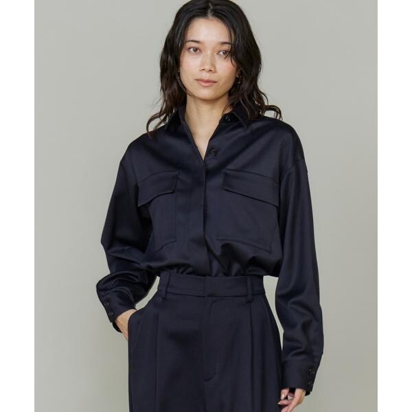 イネド（INED）/《大きいサイズ》2WAYブラウス