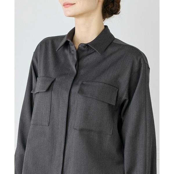 イネド（INED）/《大きいサイズ》2WAYブラウス