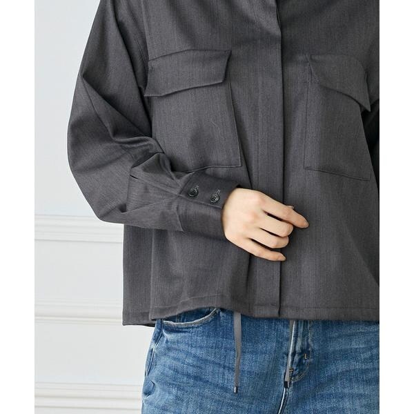 イネド（INED）/《大きいサイズ》2WAYブラウス