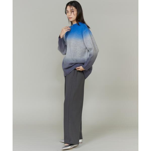 イネド（INED）/グラデーションニットプルオーバー《YVON》