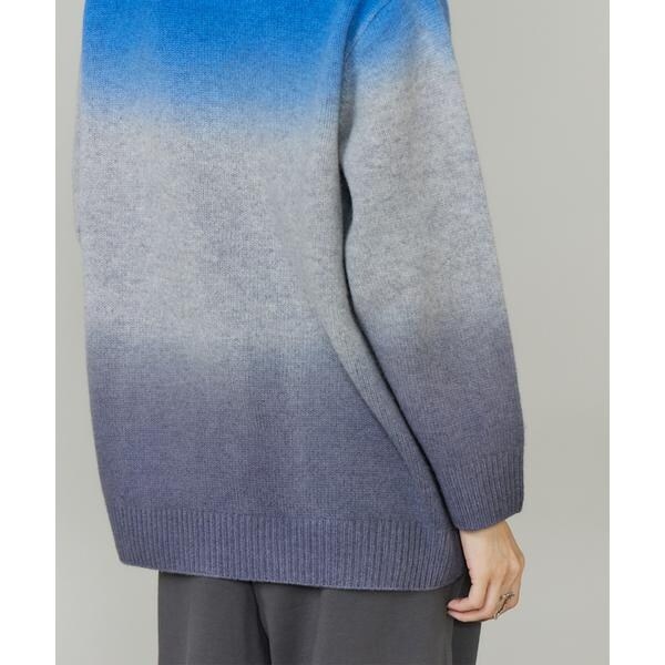 イネド（INED）/グラデーションニットプルオーバー《YVON》