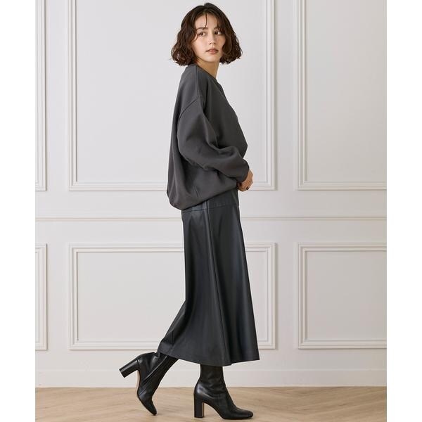 イネド（INED）/フロントタック裏毛プルオーバー《YVON》