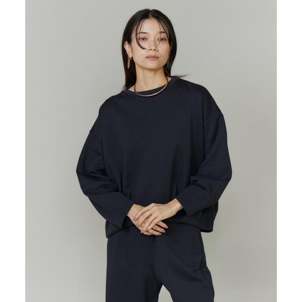 イネド（INED）/フロントタック裏毛プルオーバー《YVON》