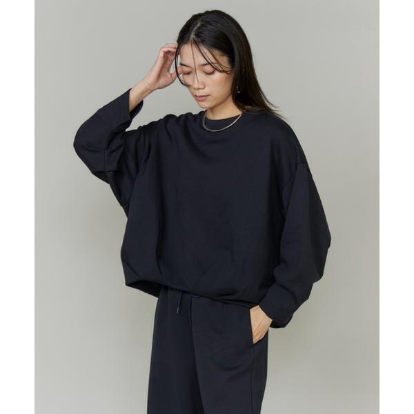 イネド（INED）/フロントタック裏毛プルオーバー《YVON》