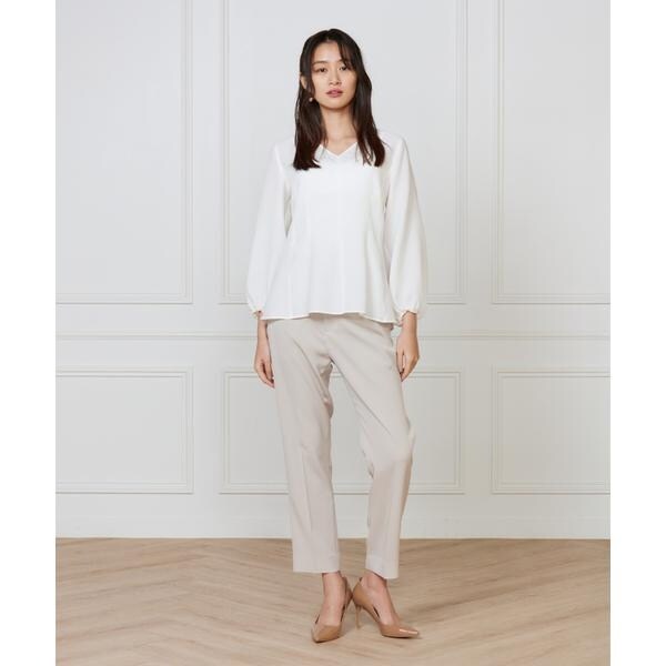 イネド（INED）/《大きいサイズ》テーパードパンツ