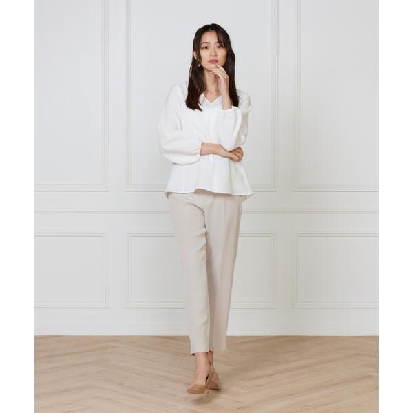 イネド（INED）/《大きいサイズ》テーパードパンツ