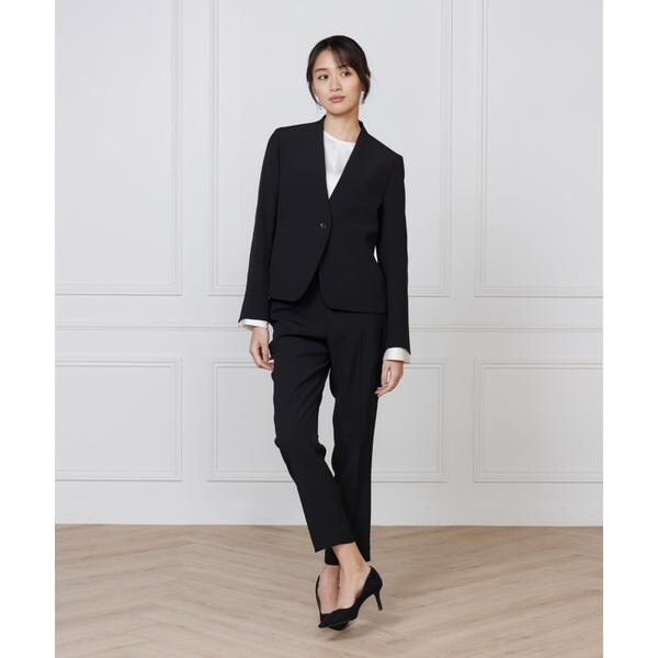 イネド（INED）/《大きいサイズ》テーパードパンツ