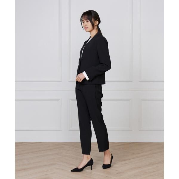 イネド（INED）/《大きいサイズ》テーパードパンツ