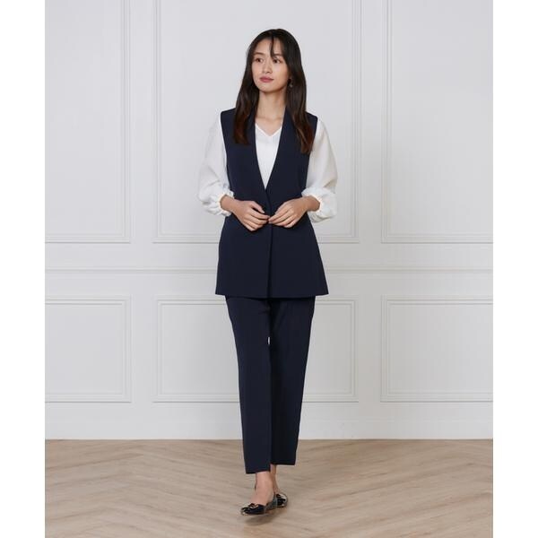 イネド（INED）/《大きいサイズ》テーパードパンツ